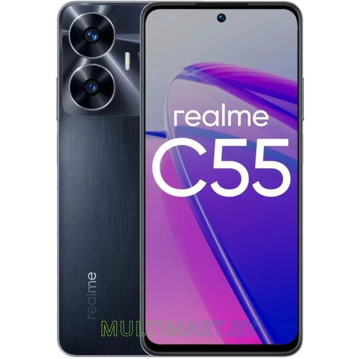 Смартфон Realme C55 6GB/128GB международная версия (черный)